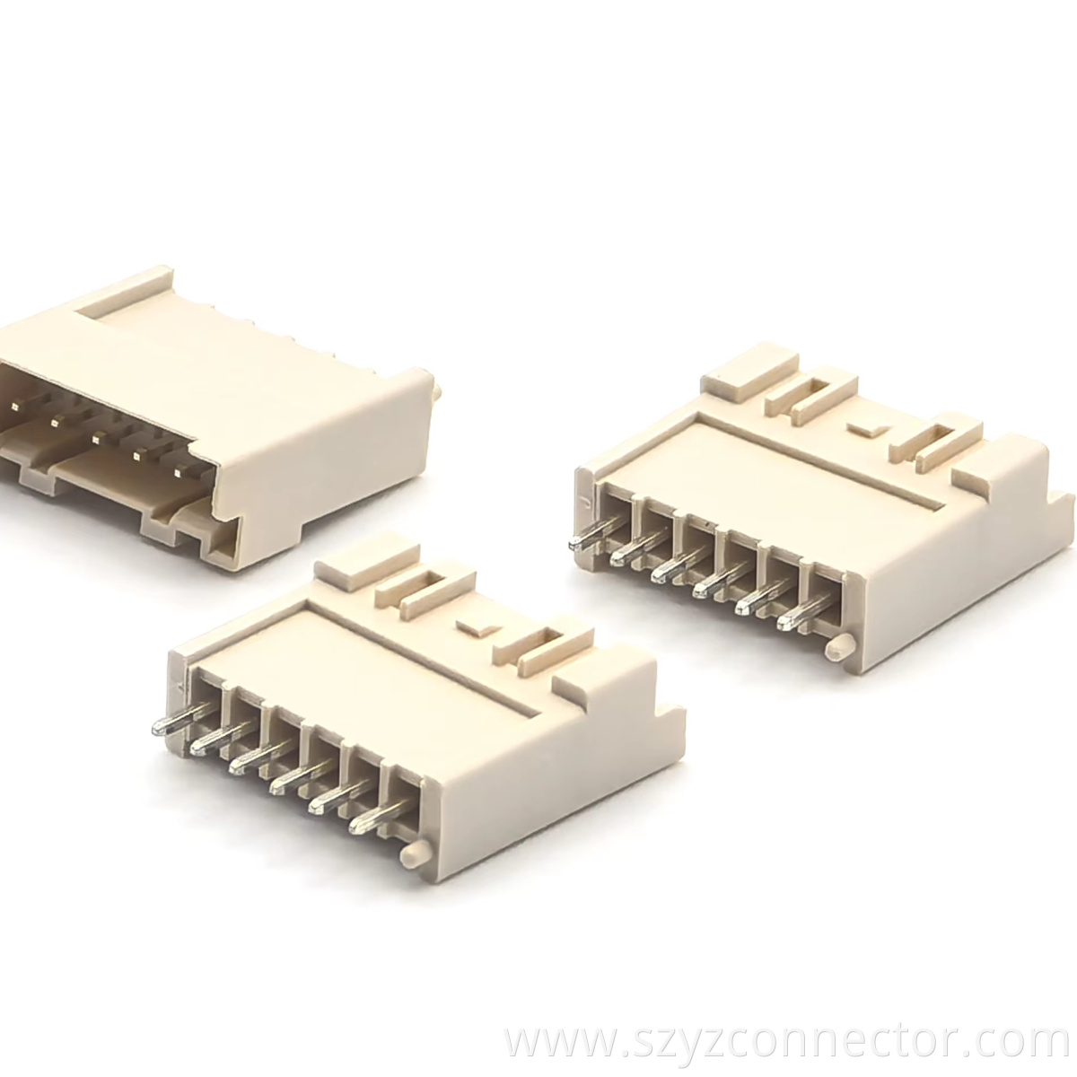 Wafer XA Heightened Straight DIP Pin Socket Connector 6P